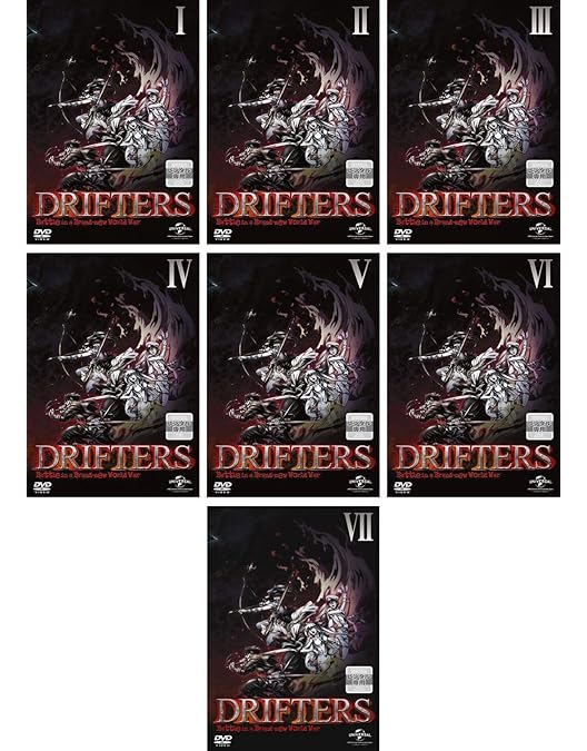 Amazon.co.jp: 【Amazon.co.jp限定】DRIFTERS Blu-ray BOX (特装限定